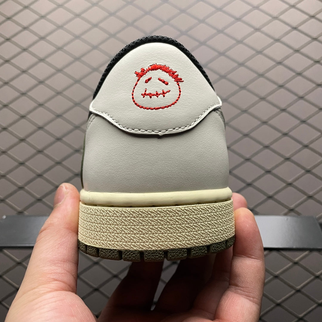 AJ1 Low Travis Scott Reverse Olive